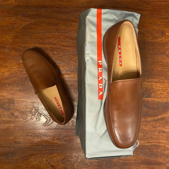 Prada Mens Brown Loafer’s - Picture 3 of 3